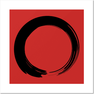 Enso Circle Posters and Art